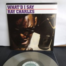 Discos de vinilo: *RAY CHARLES, WHAT'D I SAY, EU, AUDIOPHILE, 2014, LT.2. Lote 370930071