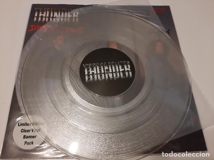 Discos de vinilo: THUNDER -DIRTY LOVE- (1990) MAXI-SINGLE - Foto 2