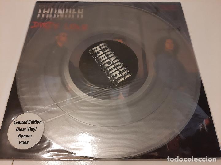 Discos de vinilo: THUNDER -DIRTY LOVE- (1990) MAXI-SINGLE - Foto 1