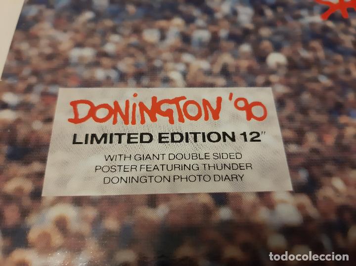 Discos de vinilo: THUNDER -SHES SO FINE- (1989) MAXI-SINGLE + POSTER - Foto 2