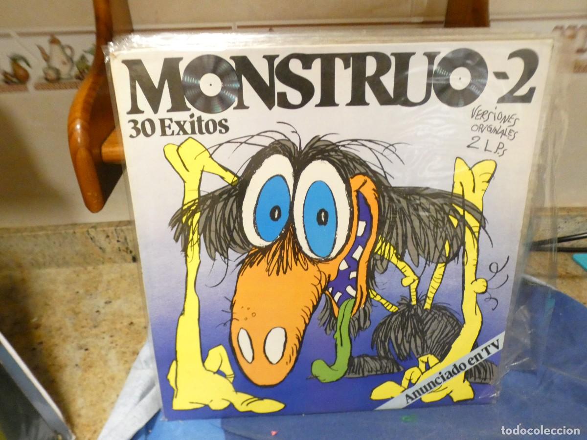 Dischi in vinile: EXPRO DOBLE LP EXITOS DE LOS 80 MONSTRUO TOTAL 2 TIENE 1 DE LOS 2 LPS