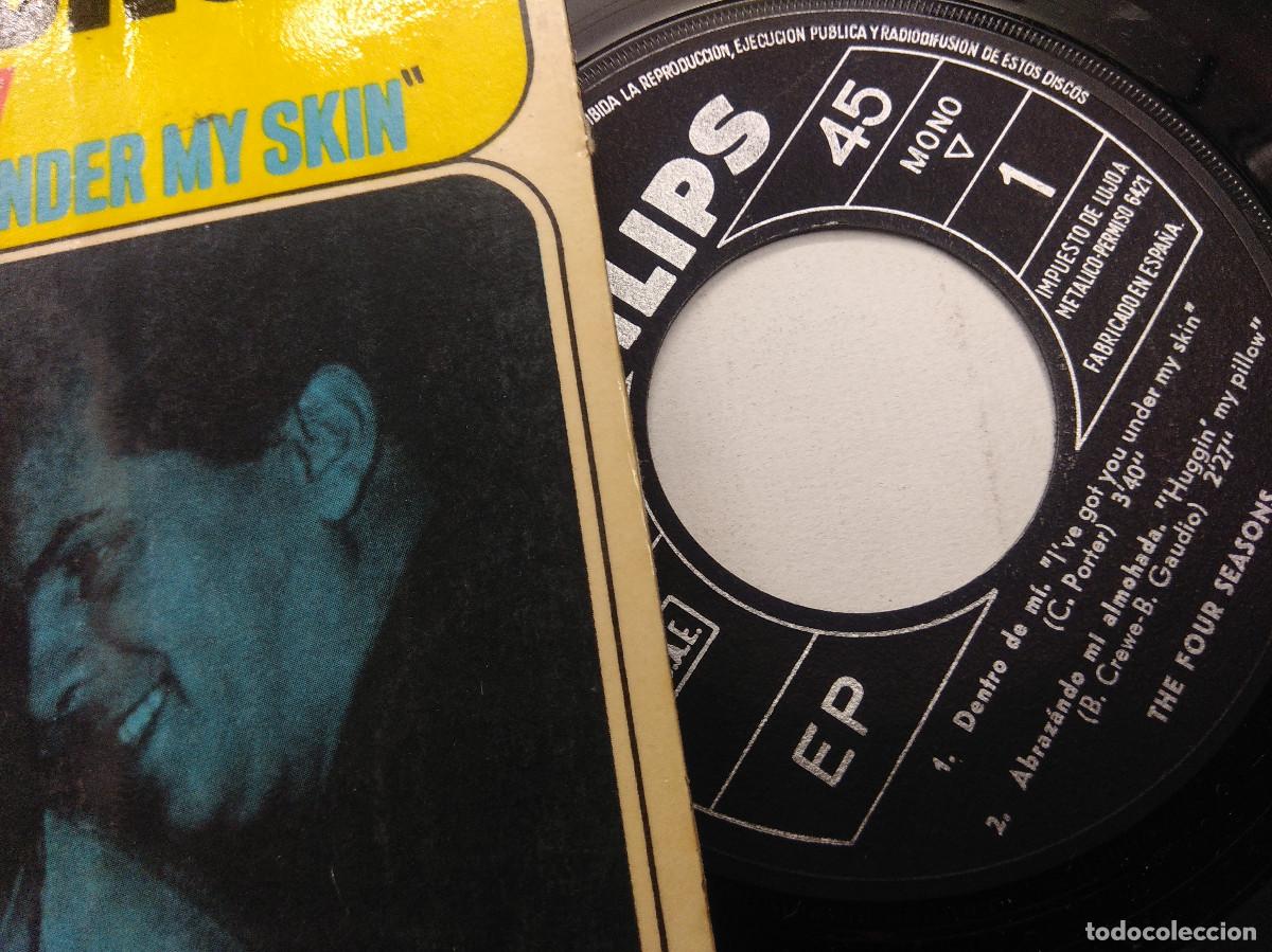 Discos de vinilo: THE 4 SEASONS/DENTRO DE MI/SINGLE. - Foto 2
