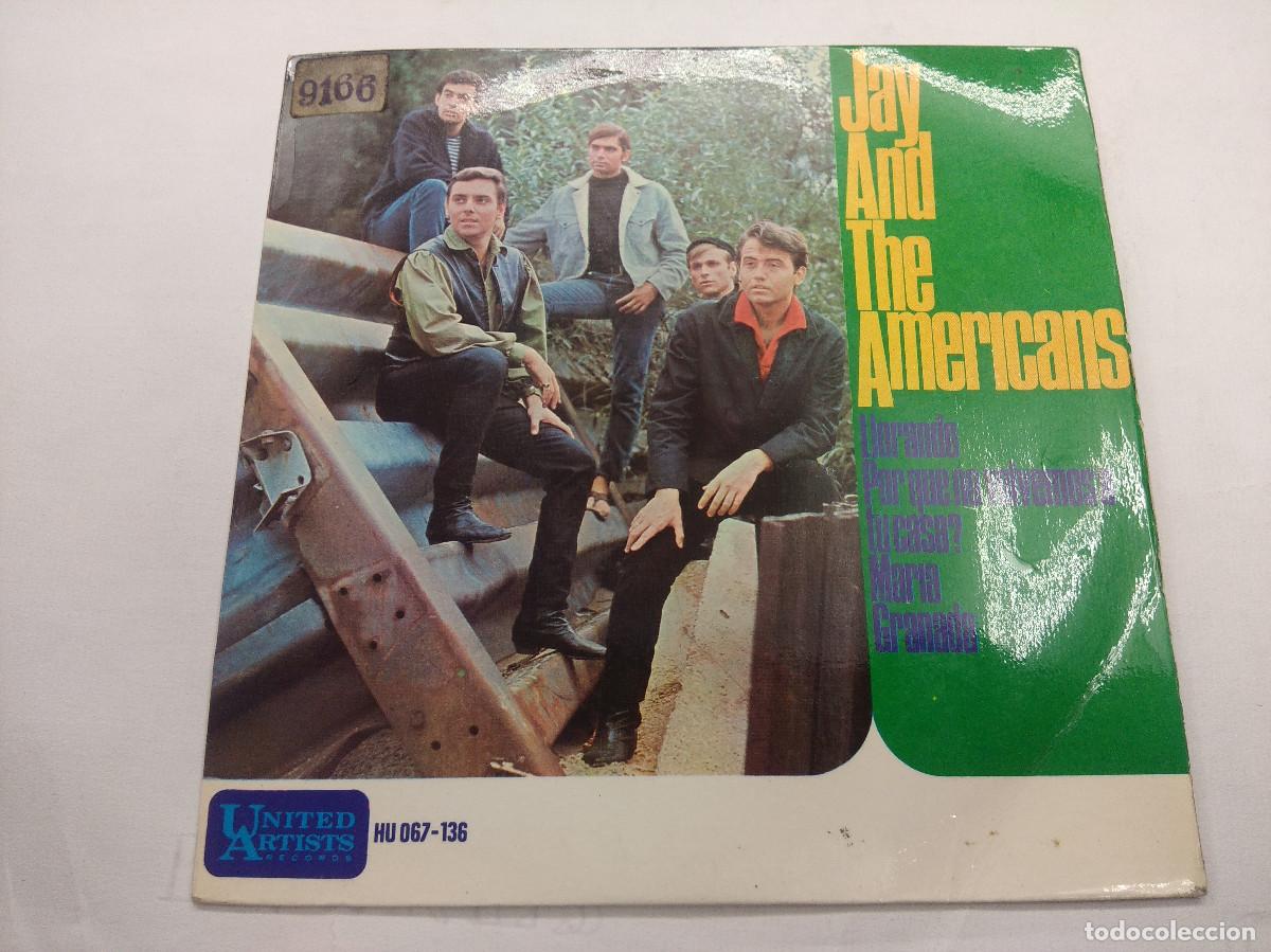 Discos de vinilo: JAY AND THE AMERICANS/LLORANDO/SINGLE. - Foto 1