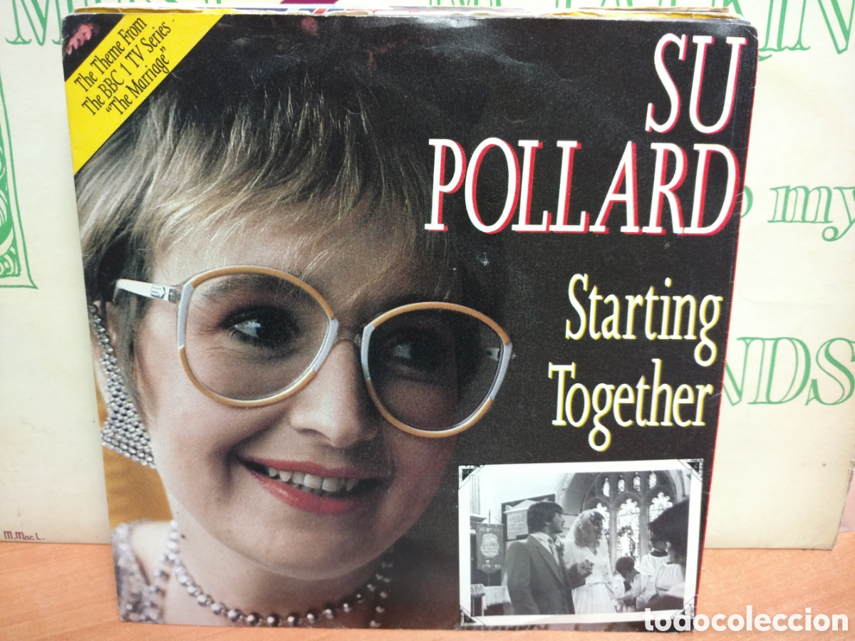 Discos de vinilo: Su Pollard - Starting Together (7&rdquo;, Single) Edici&oacute;n UK - Foto 1