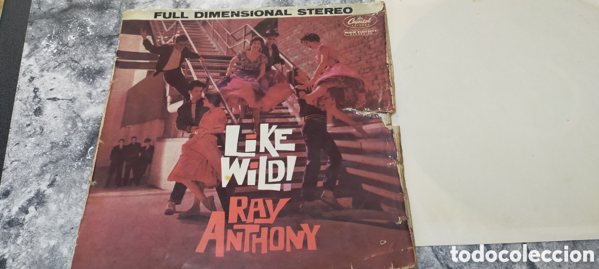 Discos de vinilo: Lp LIKE WILD RAY ANTHONY - Foto 3