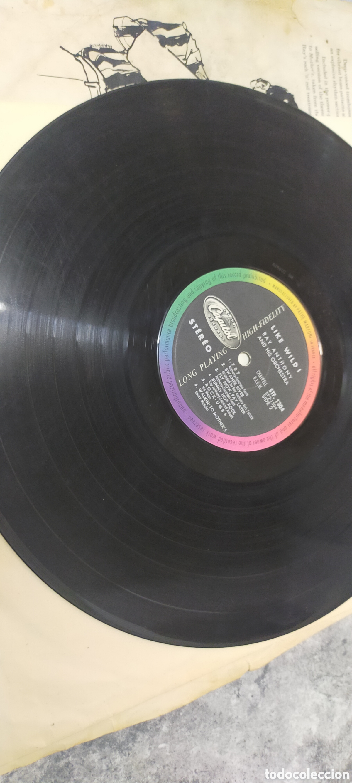 Discos de vinilo: Lp LIKE WILD RAY ANTHONY - Foto 7