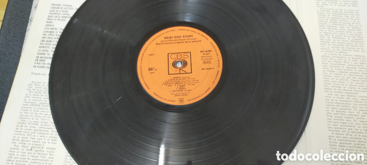 Discos de vinilo: Lp WEST SIDE STORY - Foto 4