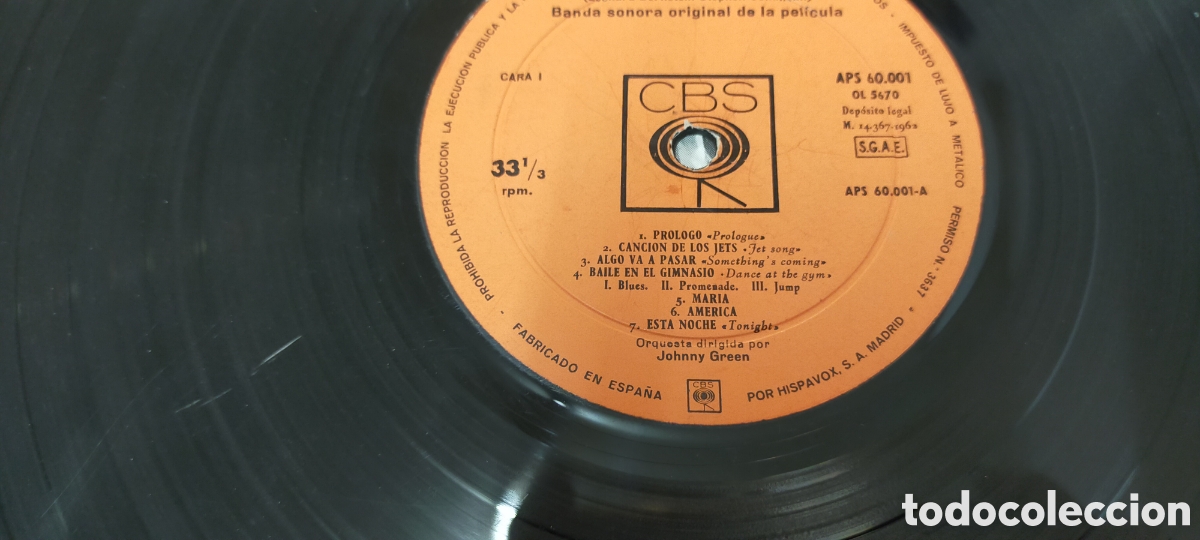 Discos de vinilo: Lp WEST SIDE STORY - Foto 5