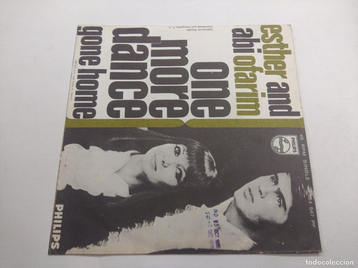 Discos de vinilo: ESTHER Y ABI OFARIM/ONE MORE DANCE/SINGLE. - Foto 3