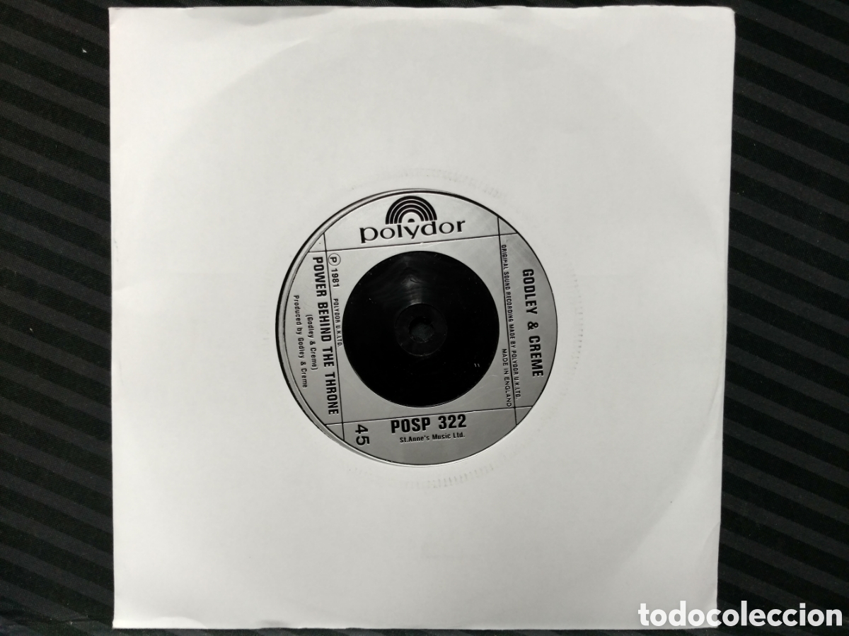 Discos de vinilo: Godley & Creme - Under Your Thumb (7&rdquo;, Single, Sil) Edici&oacute;n UK - Foto 2