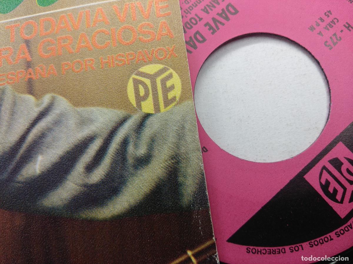 Discos de vinilo: DAVE DAVIES/SUSANA TODAVIA VIVE/SINGLE. - Foto 2