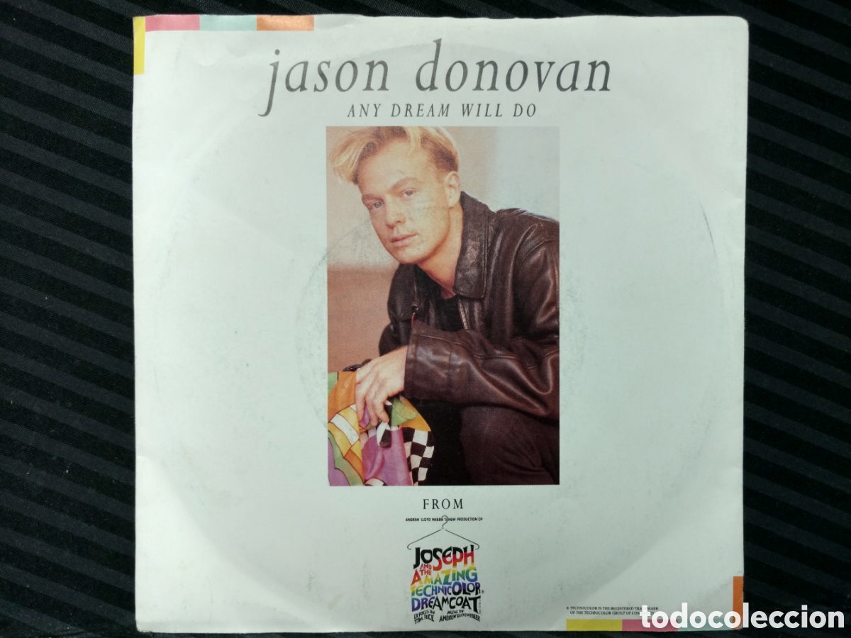 Discos de vinilo: Jason Donovan - Any Dream Will Do (7&rdquo;, Single) Edici&oacute;n UK - Foto 1