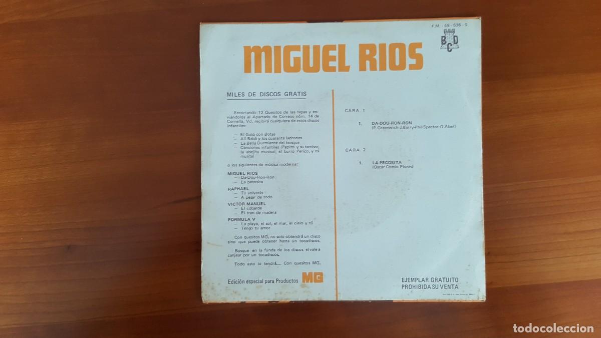Discos de vinilo: Vinilo sencillo de Miguel Rios - Foto 2