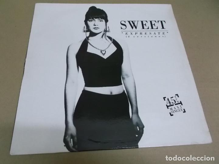 Discos de vinilo: SWEET (MX) EXPRESATE (4 TRACKS) A&Ntilde;O &ndash; 1990 - Foto 1
