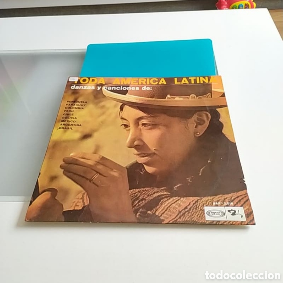 Disques de vinyle: Lp Toda Am&eacute;rica Latina. Danzas y Canciones