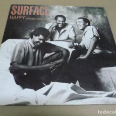 Discos de vinilo: SURFACE (MX) HAPPY (2 TRACKS) AÑO – 1987. Lote 400441649