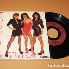 Discos de vinilo: THE FLIRTS - PASSION - SINGLE - 1982 - TEMAZO HI-NRG - BOBBY ”O” ORLANDO PRODUCCION. Lote 371015151