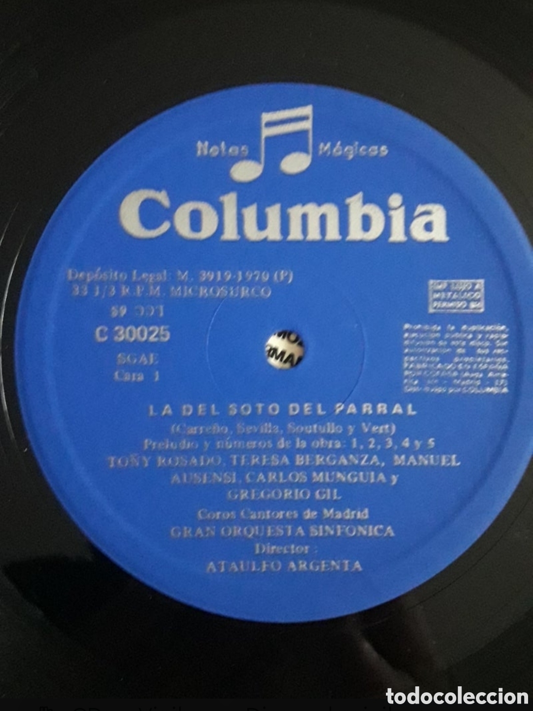 Discos de vinilo: Lp La Del Soto Del Parral - Foto 3