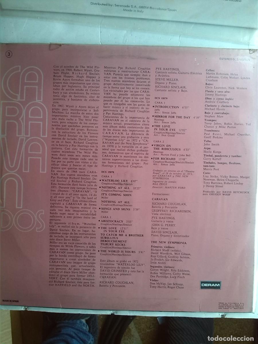 Discos de vinilo: caravan dos 1977 doble lp - Foto 2