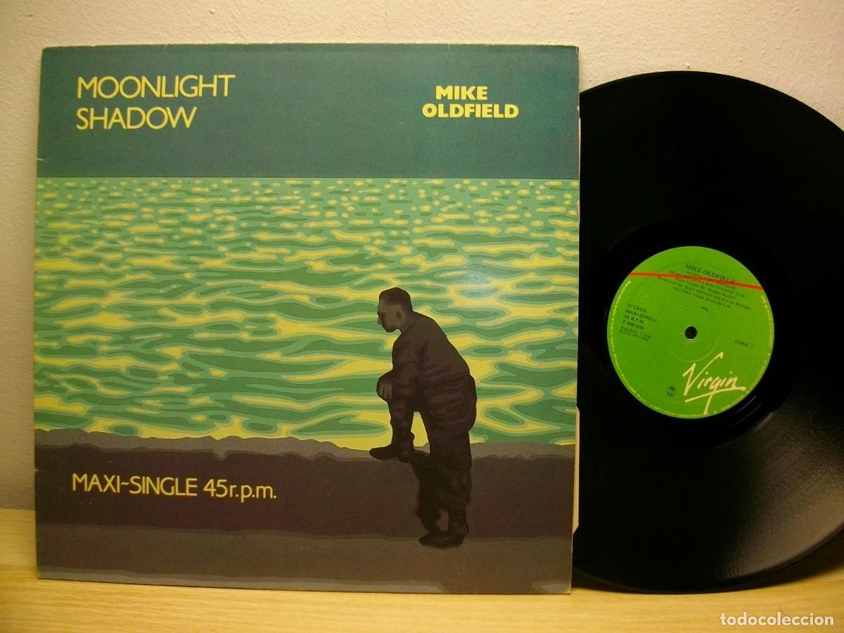 Discos de vinilo: Mike Oldfield &ndash; Moonlight Shadow MAXI 45 RPM - Foto 1