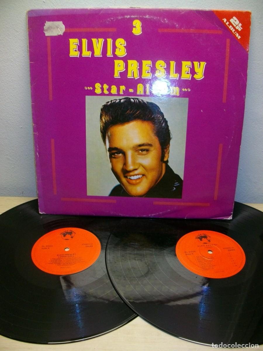 Discos de vinilo: ELVIS PRESLEY STAR ALBUM 3 LP - Foto 1