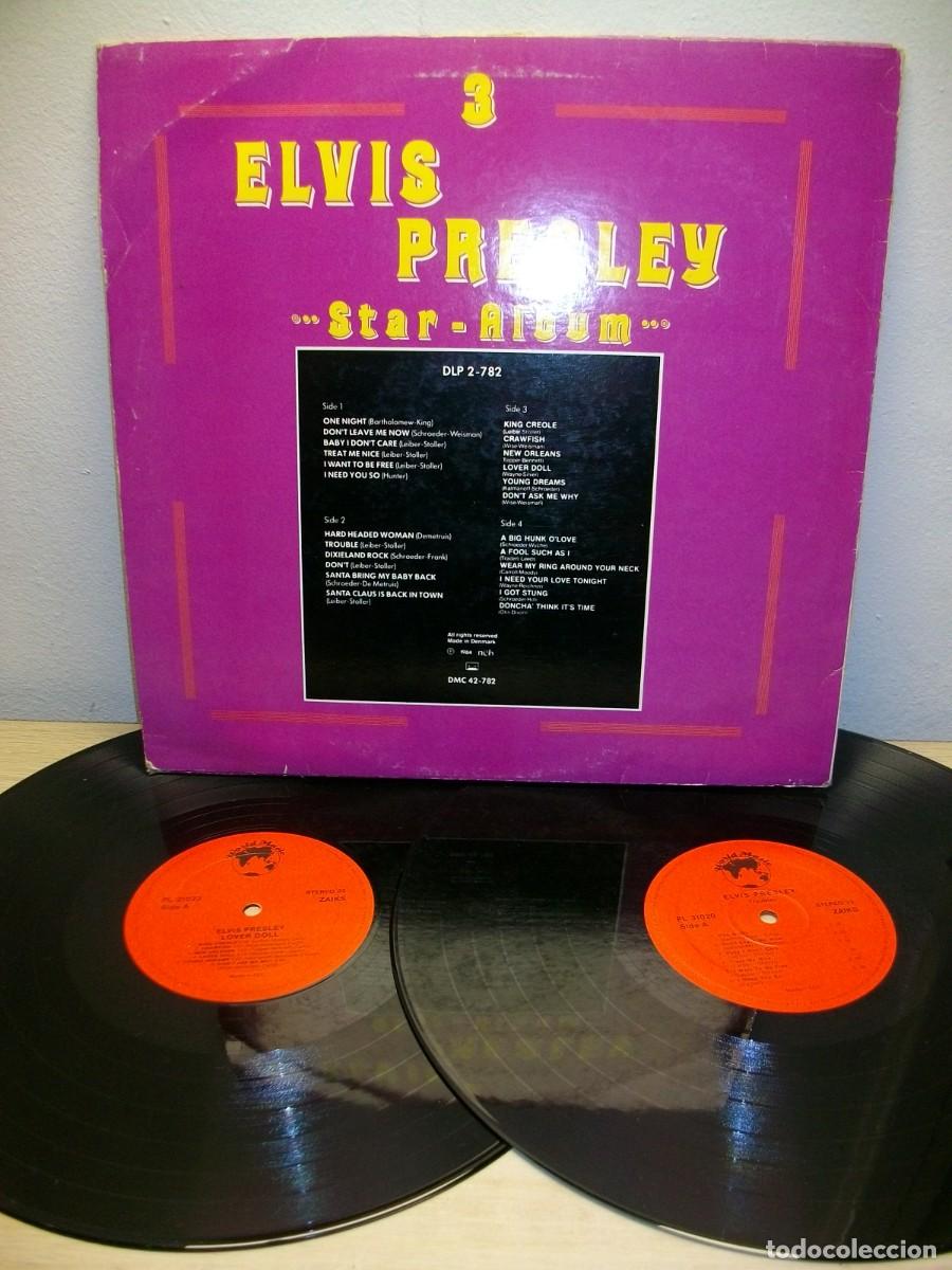 Discos de vinilo: ELVIS PRESLEY STAR ALBUM 3 LP - Foto 2
