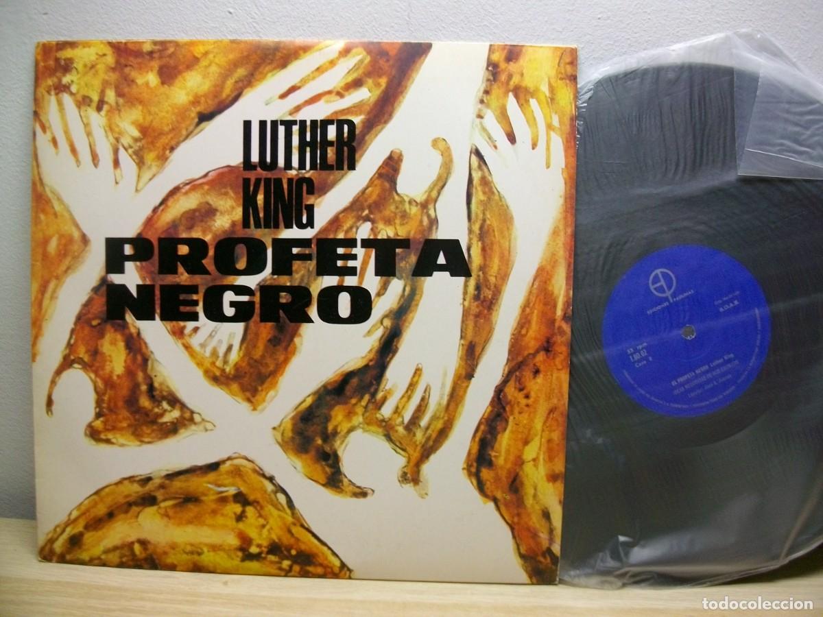 Discos de vinilo: LUTHER KING PROFETA NEGRO LP - Foto 1