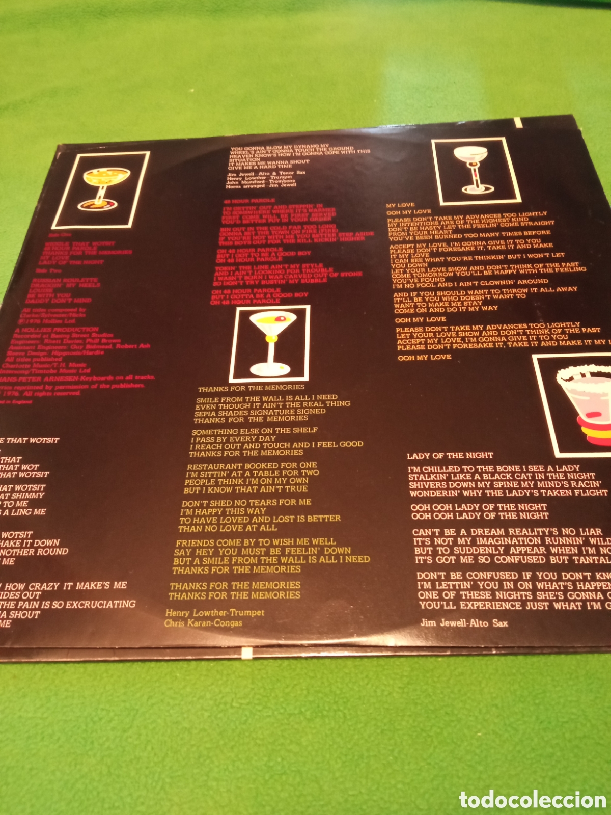 Discos de vinilo: The Hollies - Russian roulette - Foto 4