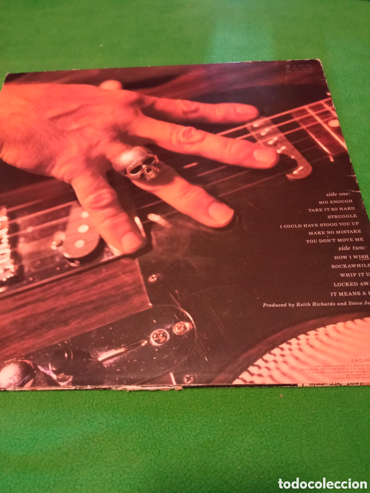 Discos de vinilo: Keith Richards - Talk is cheap - Foto 2