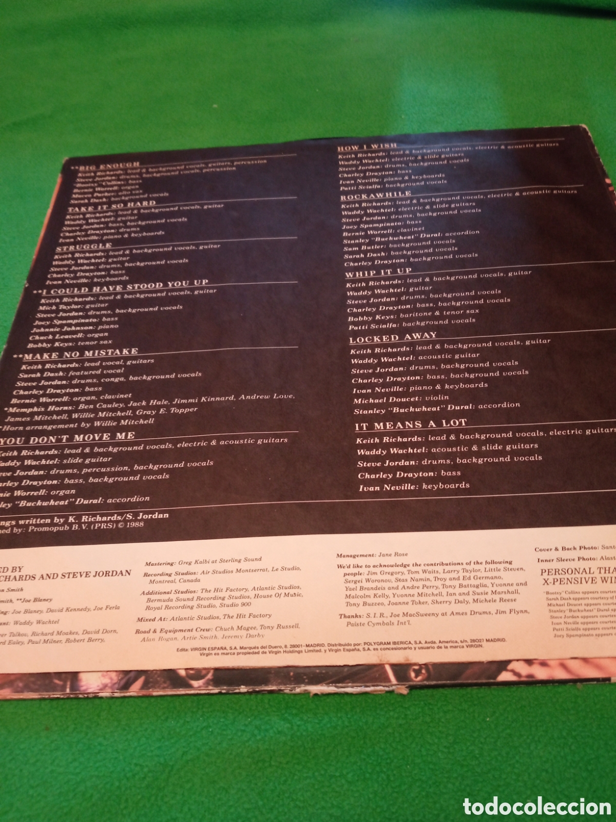 Discos de vinilo: Keith Richards - Talk is cheap - Foto 4