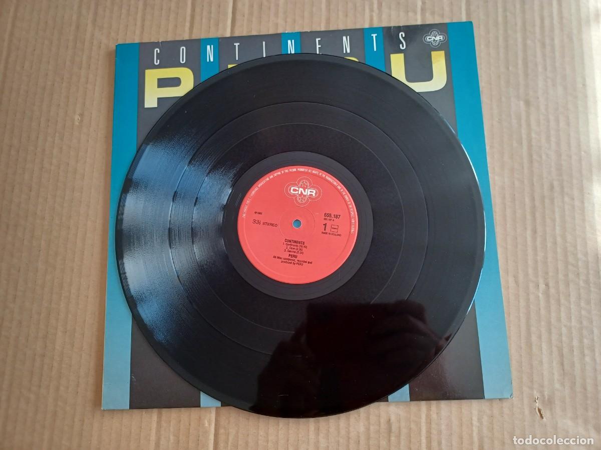 Discos de vinilo: PERU - CONTINENTS LP 1983 EDICION HOLANDA SYNTHPOP - Foto 3