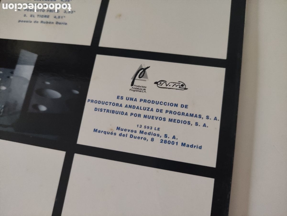 Discos de vinilo: Tabletom &ndash; Inoxidable - Nuevos Medios &ndash; 13593LE - 1992 - Foto 6