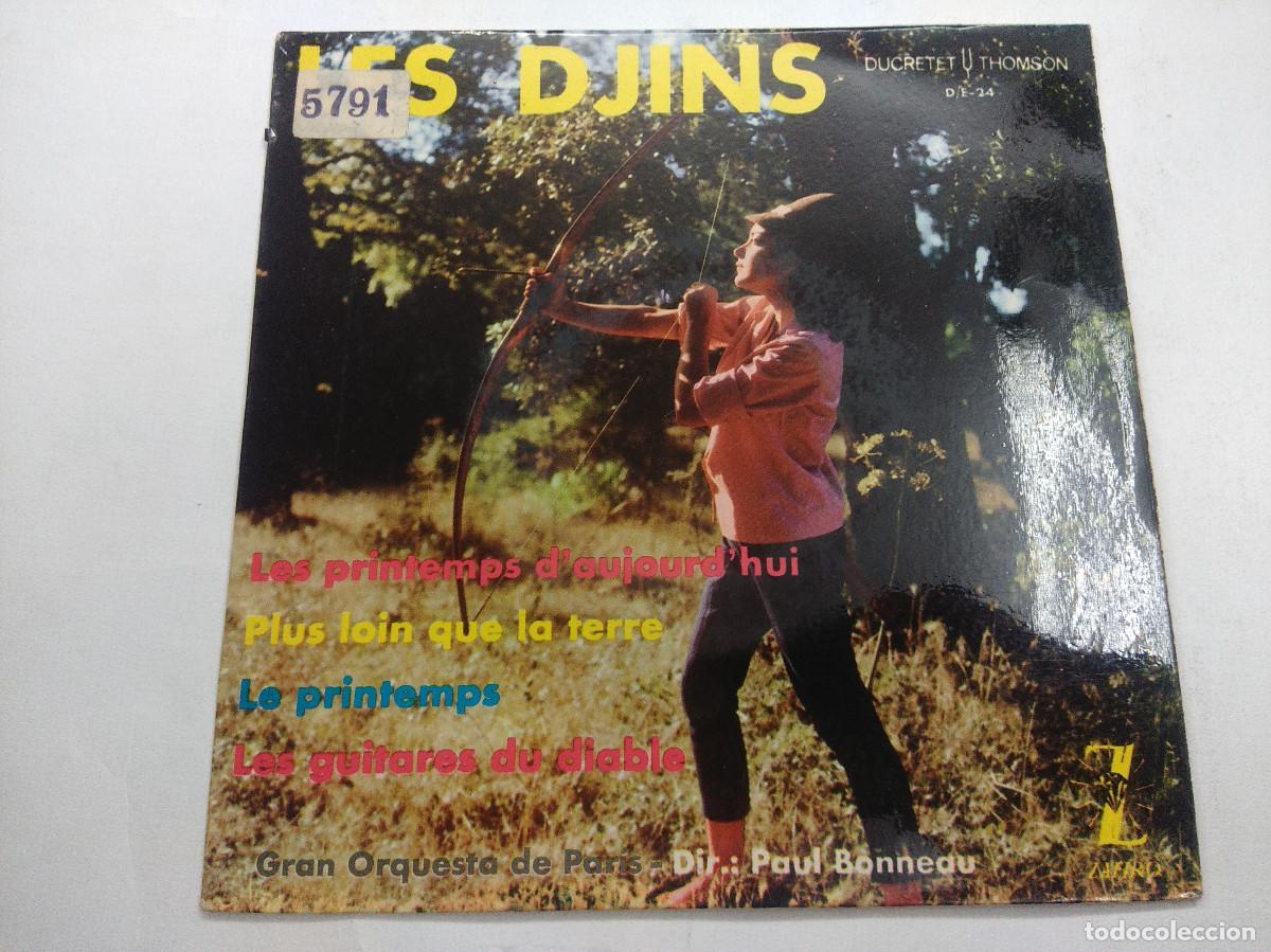 Discos de vinilo: LES DJINS/LAS PRIMAVERAS DE HOY/SINGLE. - Foto 1