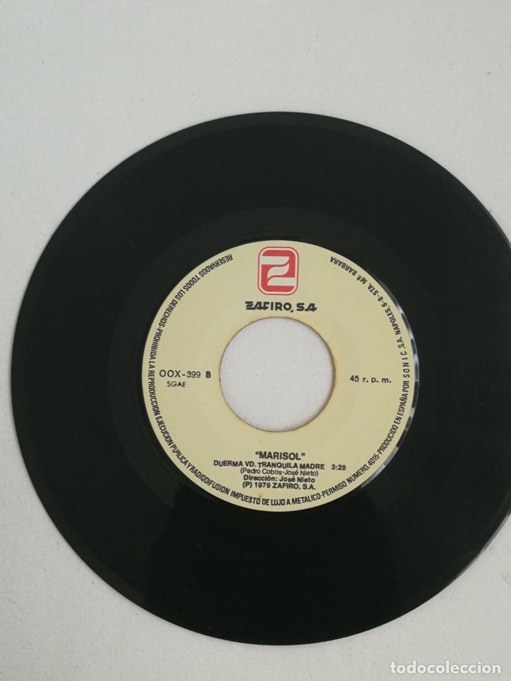 Discos de vinilo: MARISOL - SINGLE - EN LA BODEGA DEL BARCO / DUERMA VD TRANQUILA MADRE - Foto 2