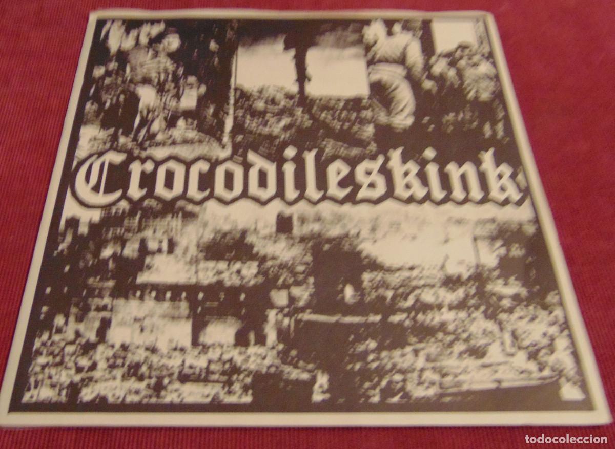 Discos de vinilo: Crocodileskink / For&ccedil;a Macabra &ndash; Crocodileskink / Thrashcore E.P. 1997 - Foto 1