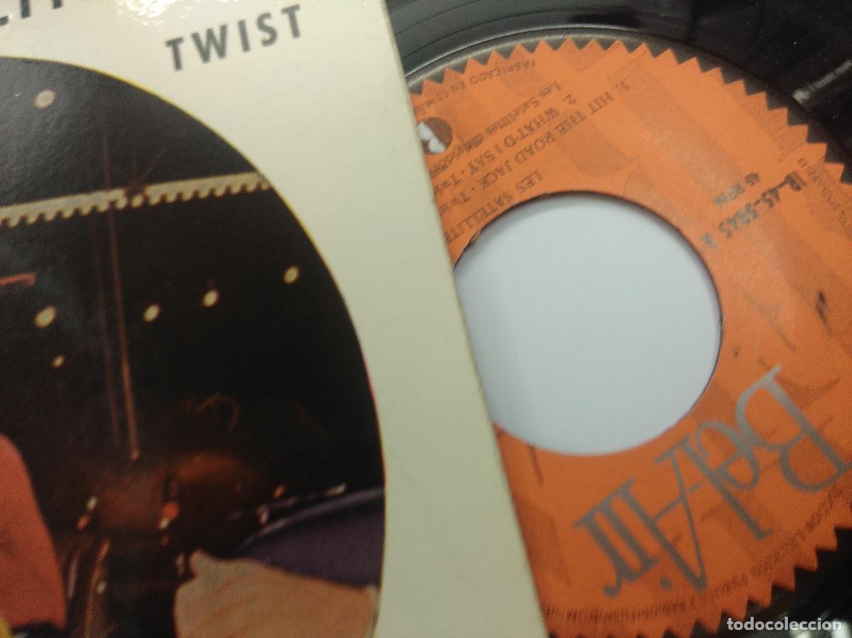 Discos de vinilo: LES SATELLITES/HIT THE ROAD JACK/SINGLE. - Foto 2