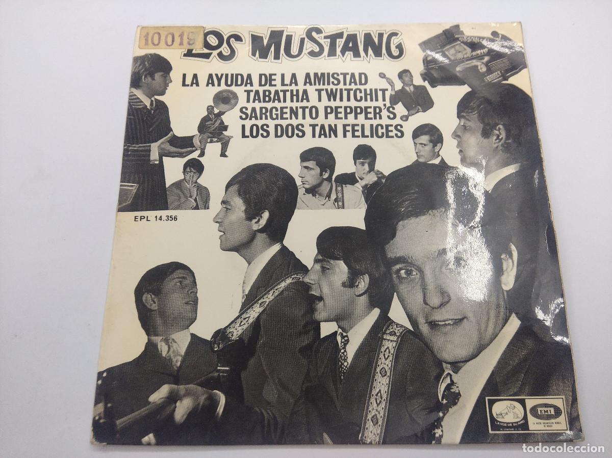 Discos de vinilo: LOS MUSTANG/SARGENTO PEPPERS/SINGLE. - Foto 1