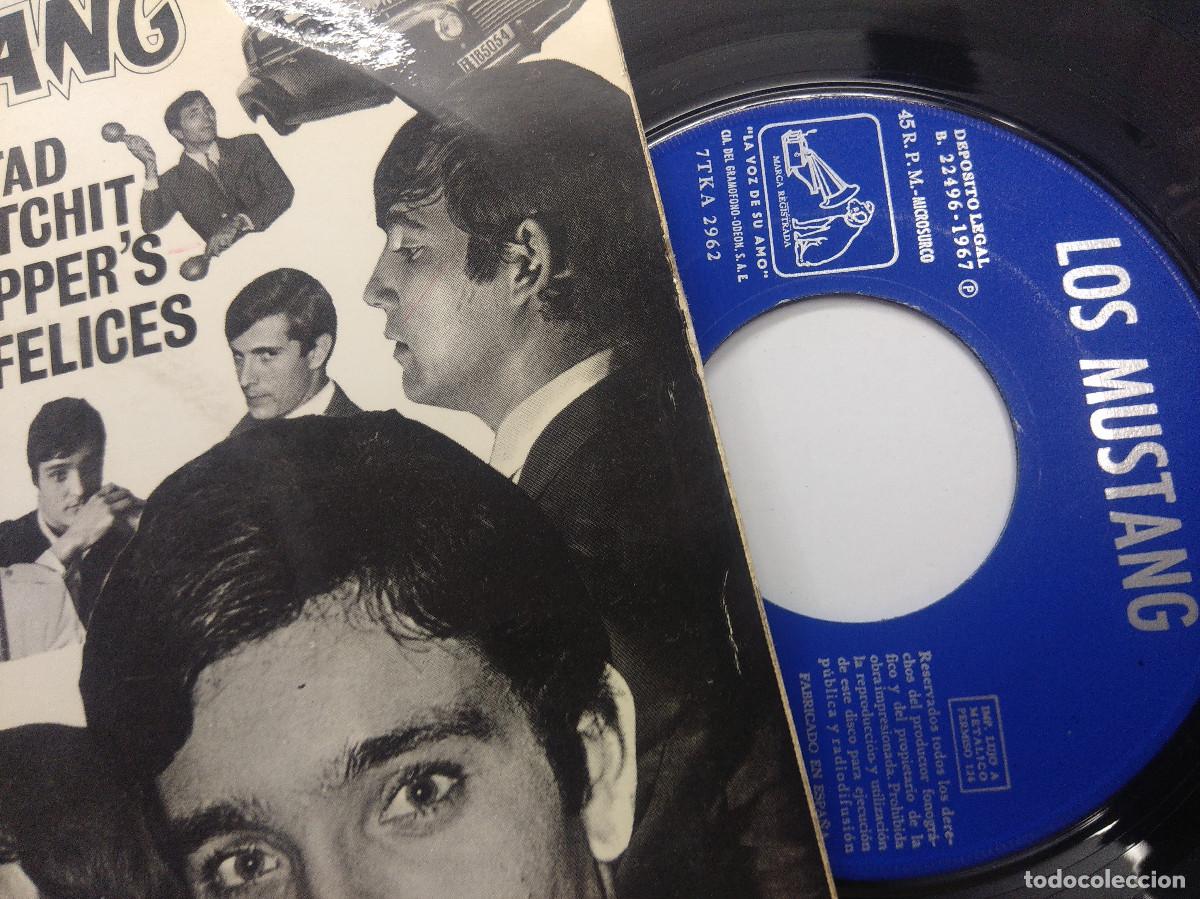 Discos de vinilo: LOS MUSTANG/SARGENTO PEPPERS/SINGLE. - Foto 2