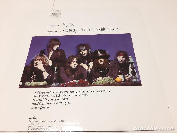 Discos de vinilo: THE QUIREBOYS -HEY YOU- (1990) MAXI-SINGLE - Foto 3