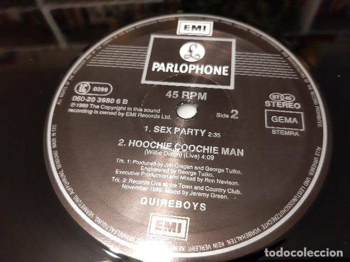 Discos de vinilo: THE QUIREBOYS -HEY YOU- (1990) MAXI-SINGLE - Foto 6