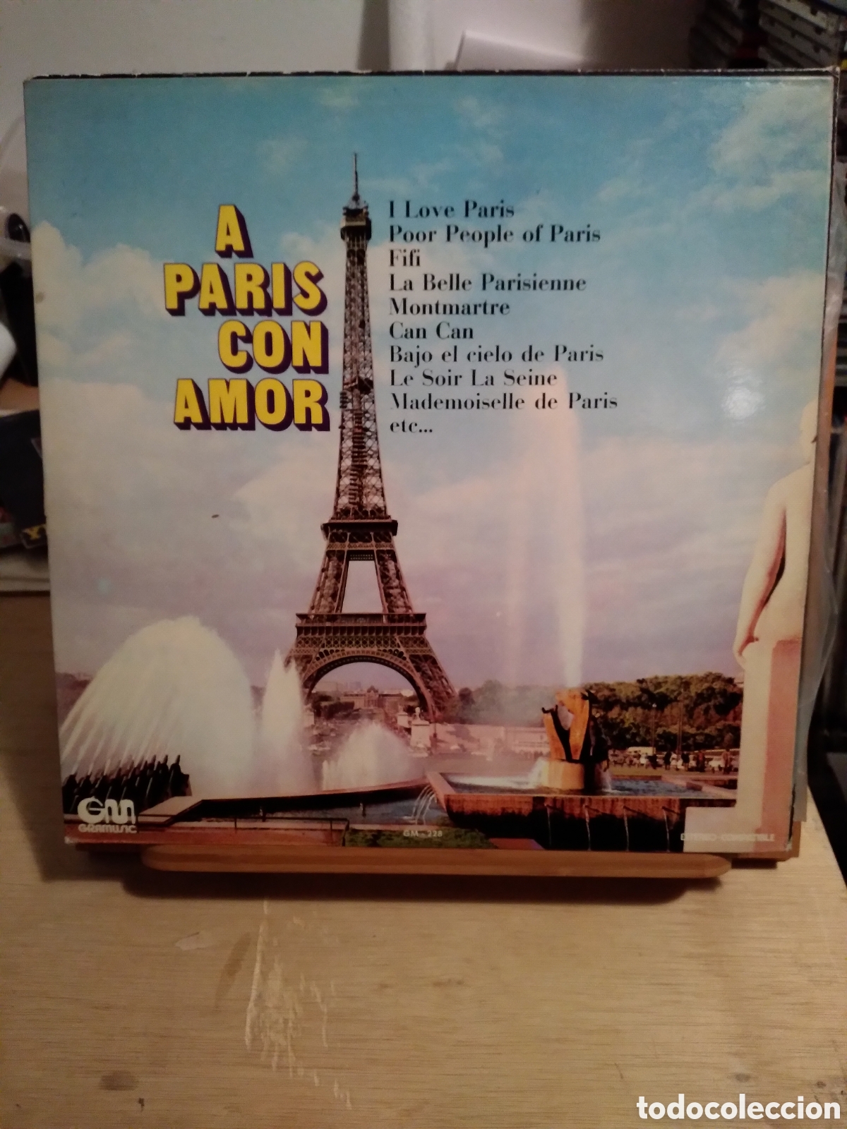 Discos de vinil: ORQUESTA DE CUERDA DE LONDRES-A PARIS CON AMOR-LP VINILO-