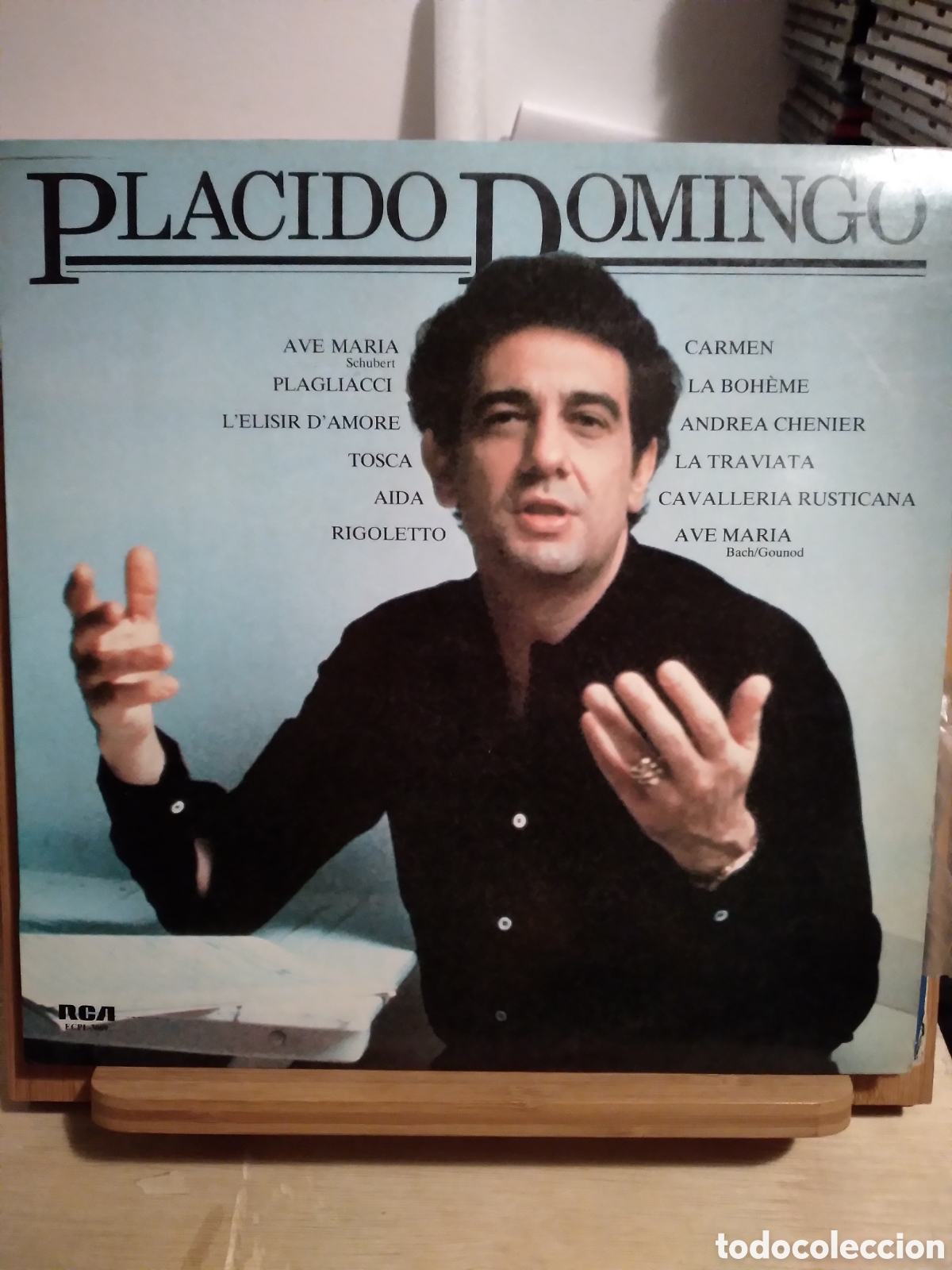 Vinyl records: PLACIDO DOMINGO-LP VINILO-COMO NUEVO-