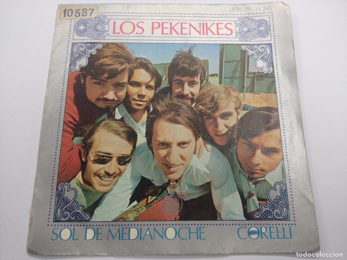Discos de vinilo: LOS PEKENIKES/SOL DE MEDIANOCHE/SINGLE. - Foto 1