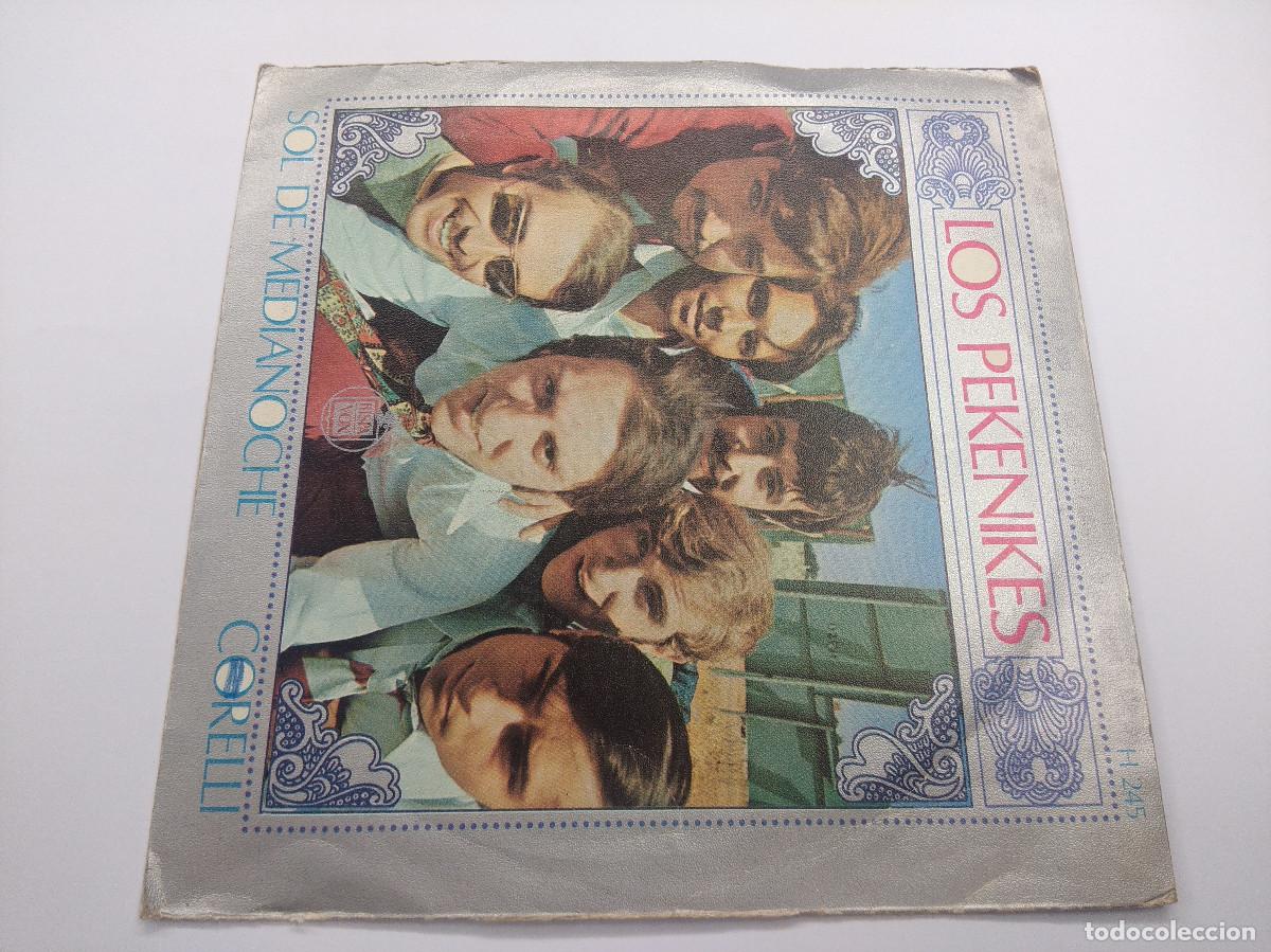 Discos de vinilo: LOS PEKENIKES/SOL DE MEDIANOCHE/SINGLE. - Foto 3