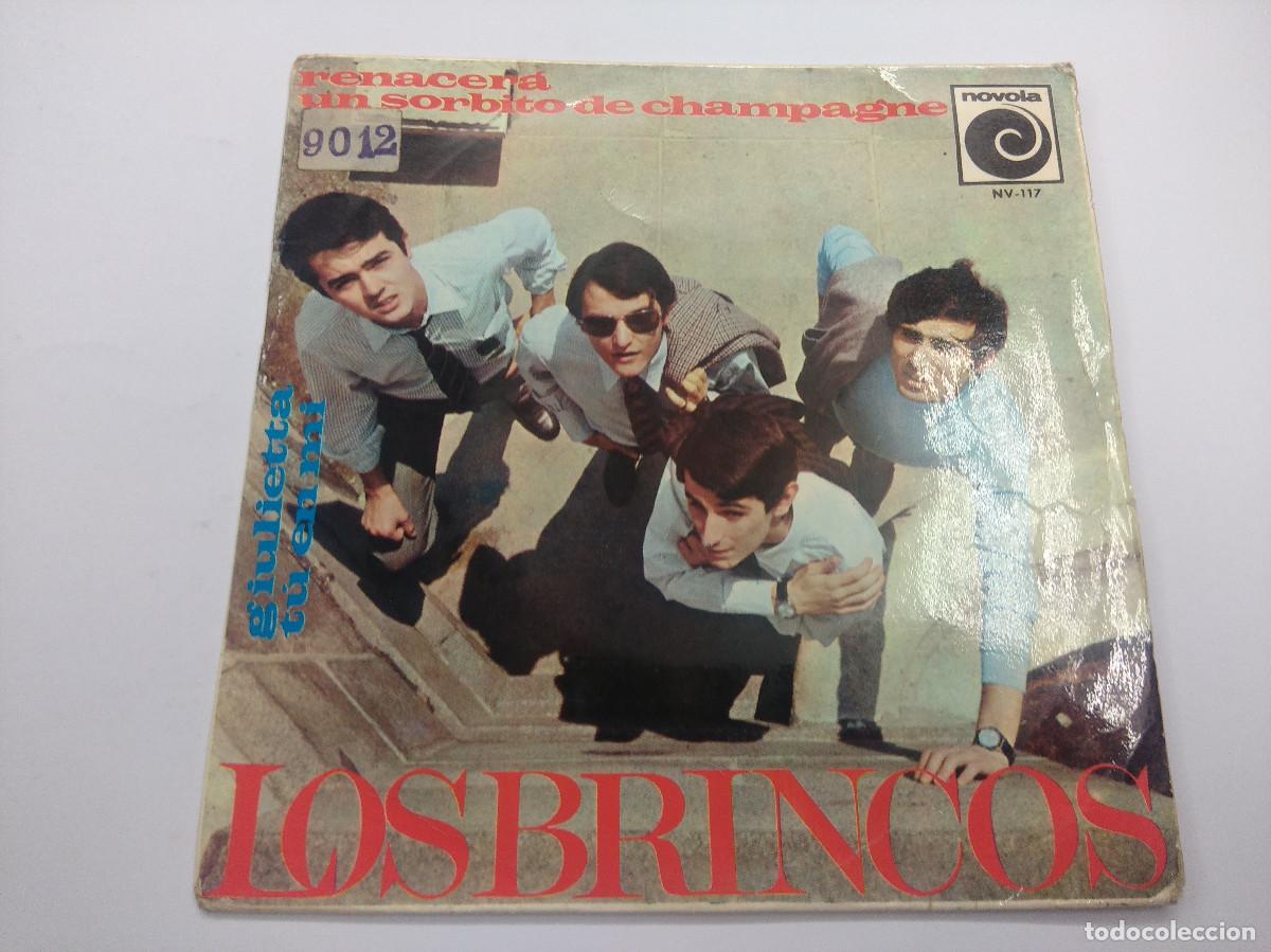 Discos de vinilo: LOS BRINCOS/RENACERA/SINGLE. - Foto 1