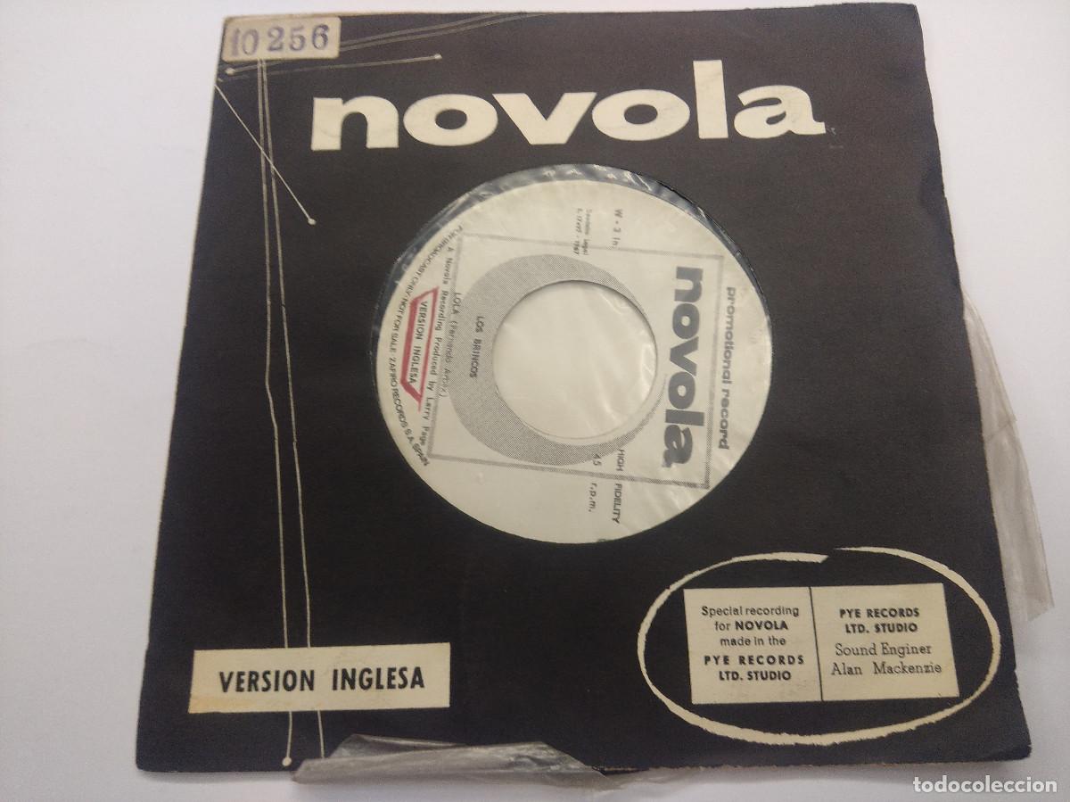Discos de vinilo: LOS BRINCOS/LOLA/SINGLE PROMOCIONAL VERSION INGLESA. - Foto 1