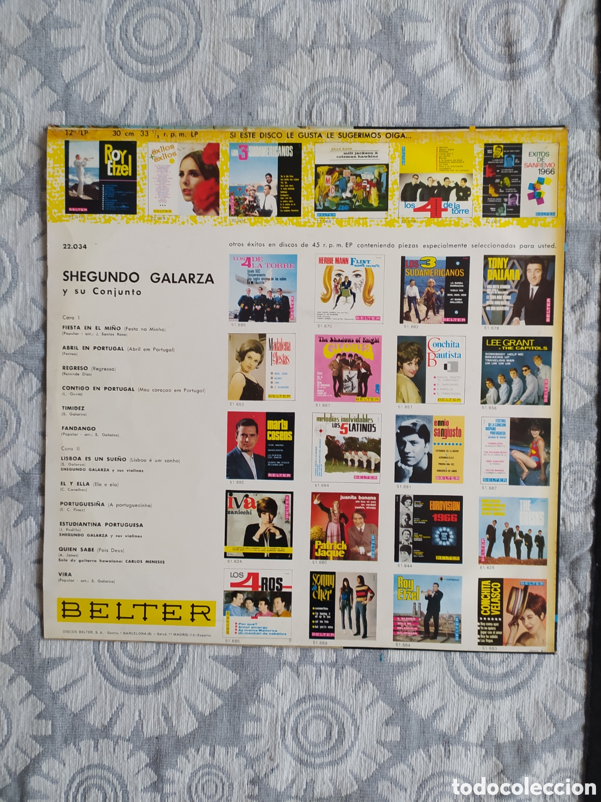 Discos de vinilo: Lp Shegundo Galarza - Foto 2