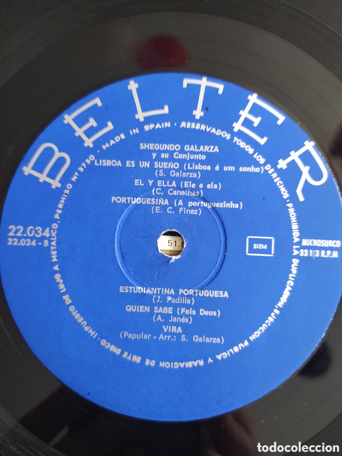 Discos de vinilo: Lp Shegundo Galarza - Foto 4