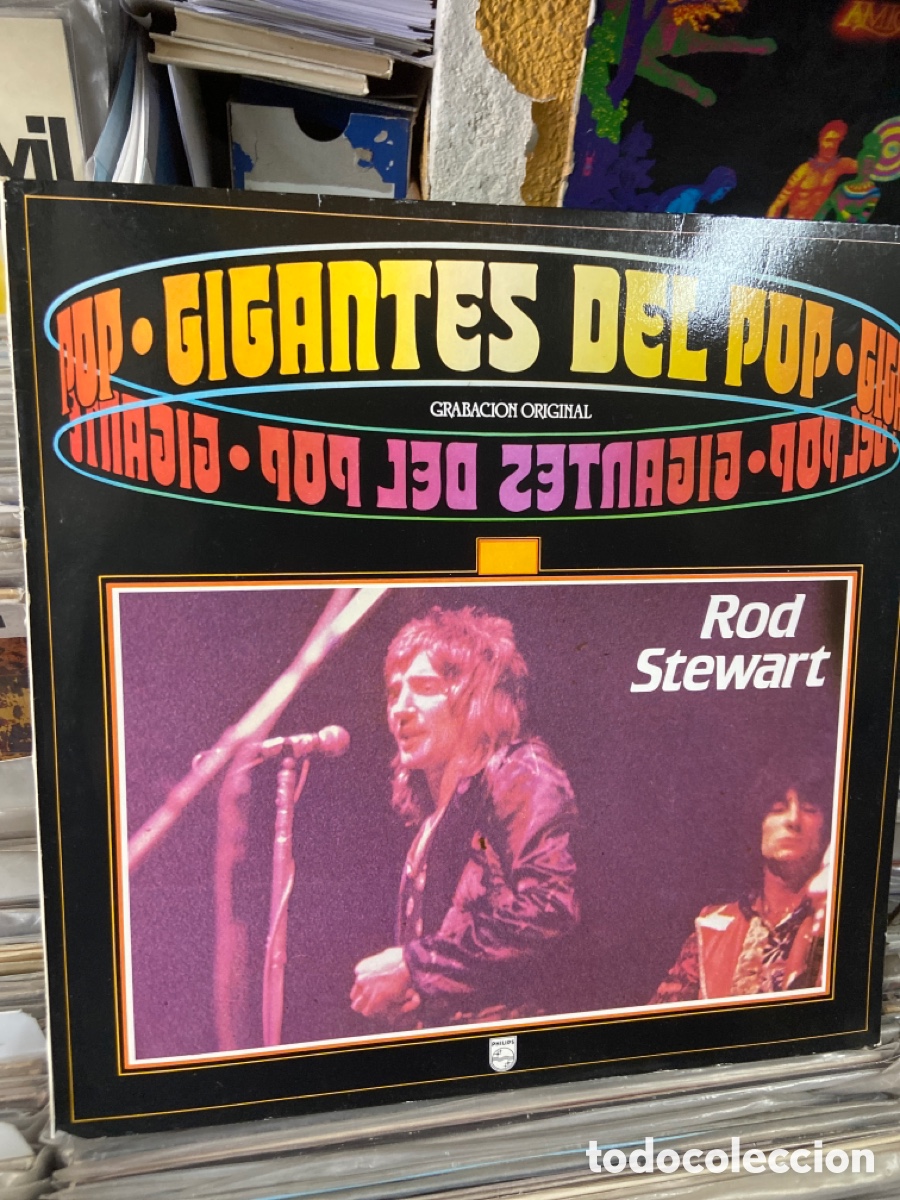 Discos de vinilo: Gigantes del pop Rod Stewart - Foto 1