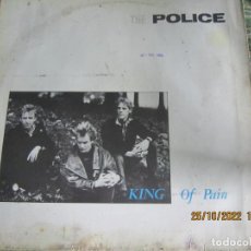 Discos de vinilo: THE POLICE - KING OF PAIN / TEA IN THE SAHARA MAXI 45 RPM - ORIGINAL ESPAÑOL - A & M RECORDS 1983 -